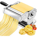 YASHE 2-in-1 Stainless Steel Pasta Maker Machine with Cleaning Kit