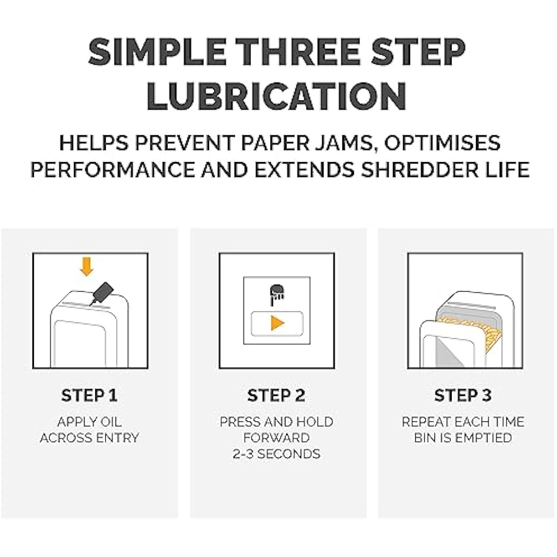Fellowes Shredder Oil | 355ml Lubricant for Cross & Micro-Cut Shredders