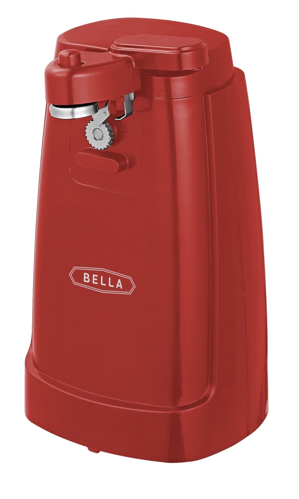 Bella Electric Can Opener by  – Stainless Steel, 60W, Red