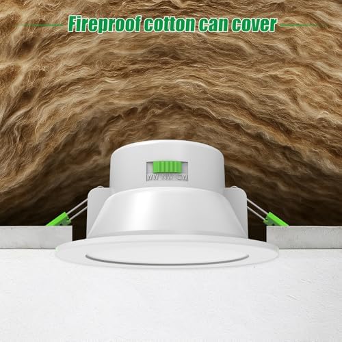 ALUSSO IP65 LED Downlights - 10W Dimmable 3CCT Recessed Spotlights, 6 Pack