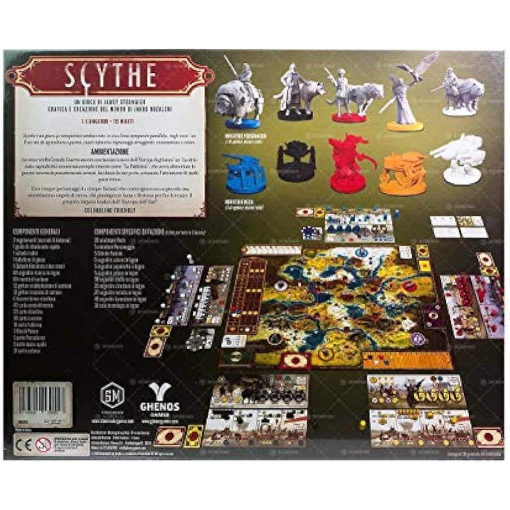 Scythe Board Game by Ghenos Games – Strategy and Combat Tabletop Game