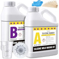 Silicone Mould Making Kit – 76oz Translucent Liquid Rubber