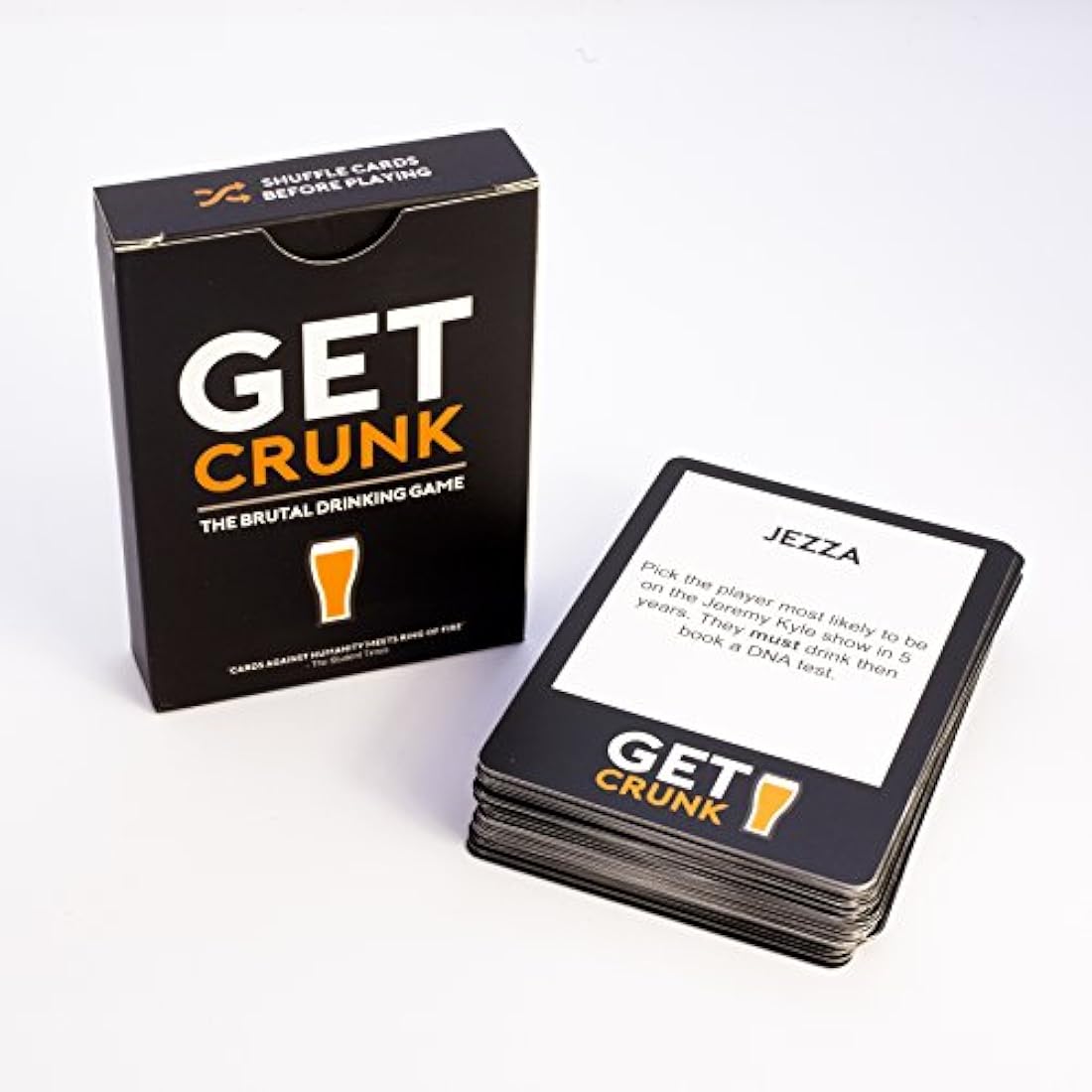 Get Crunk Drinking Card Game by Jolof Store – 55 Cards for Adult Parties