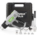 Huepar Tools 2300W Heat Gun - Digital LCD Hot Air Gun Kit with 10 Accessories