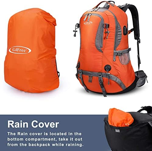 G4Free 50L Hiking Backpack | Waterproof Mountaineering Travel Rucksack