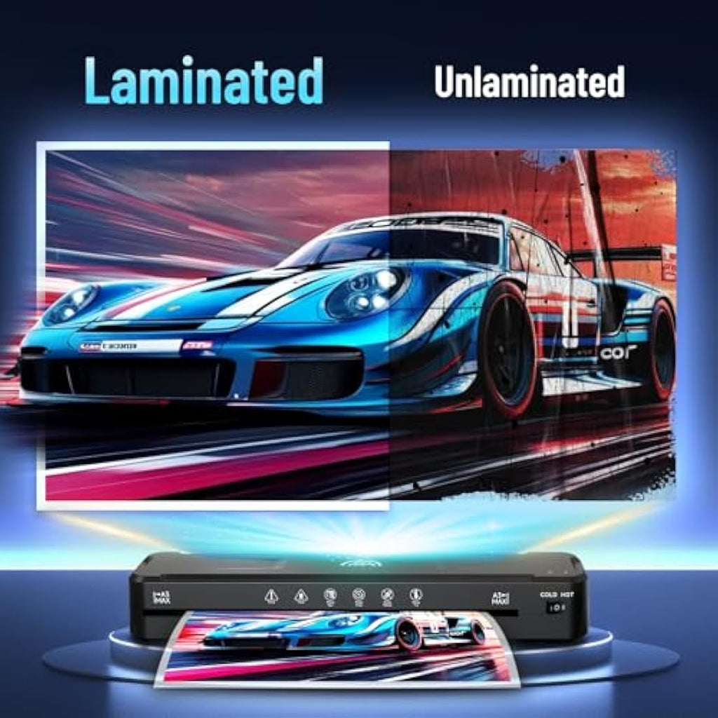 A3 Laminator Machine | 13" Thermal & Cold with 30 Sheets