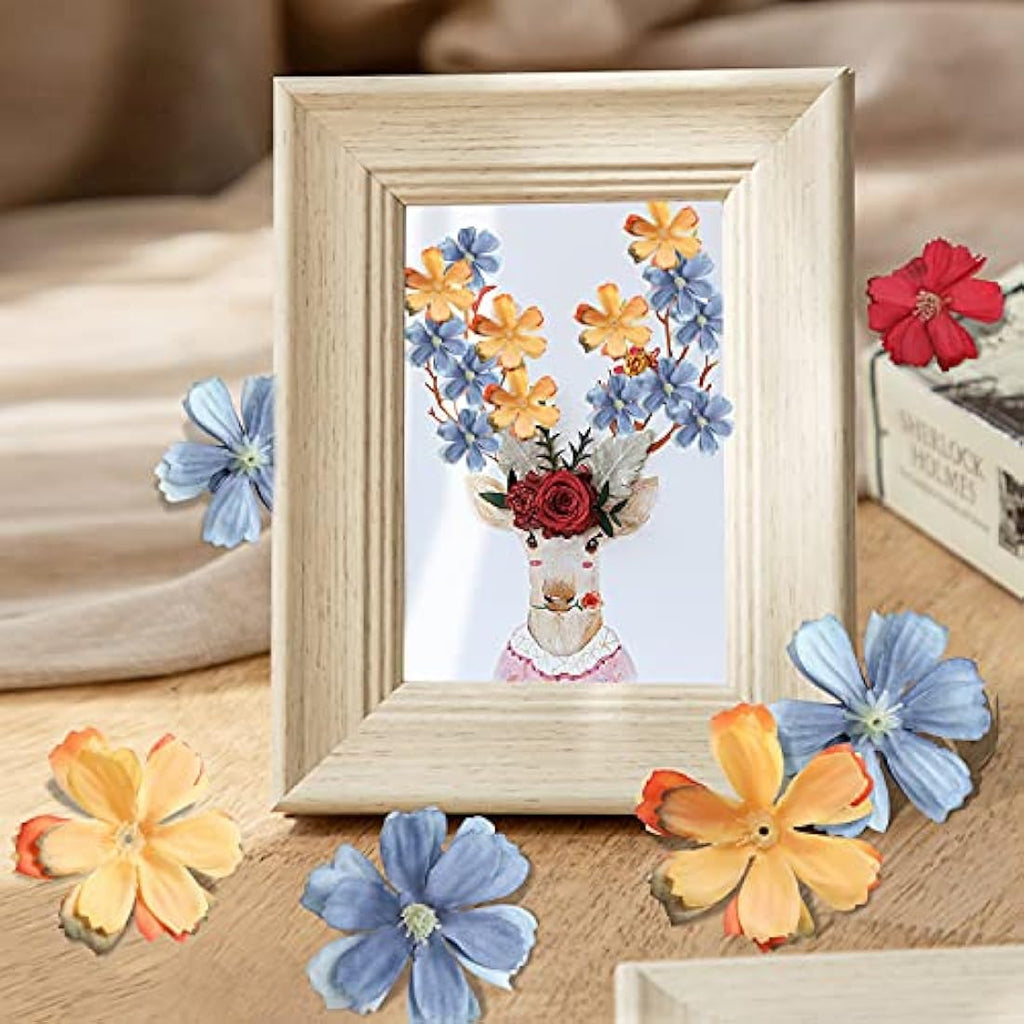 Yafe 50pcs Artificial Silk Flower Heads | 4.5cm DIY Craft Floral Decor