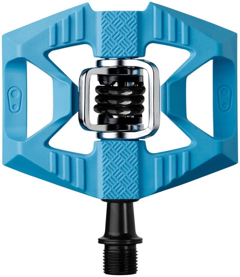 Crankbrothers Double Shot 1 Hybrid MTB Pedals – Blue/Black Composite