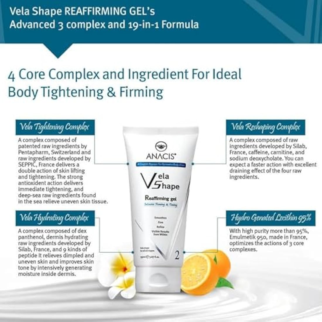 Jolof Store Reaffirming Anti-Cellulite Gel – Skin Tightening Complex