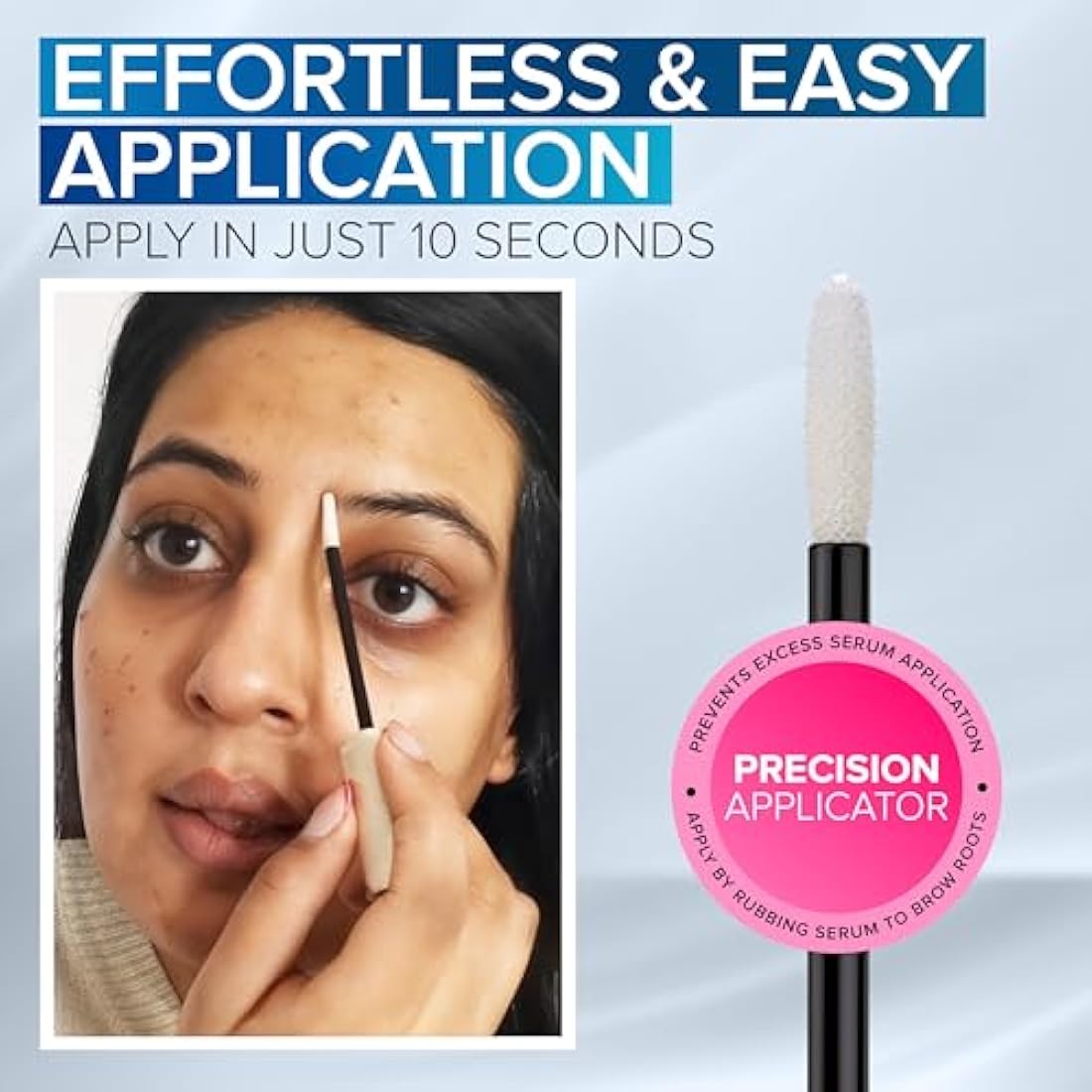 NYK1 BrowForce Eyebrow Growth Serum - 8ml XL for Thicker Fuller Brows