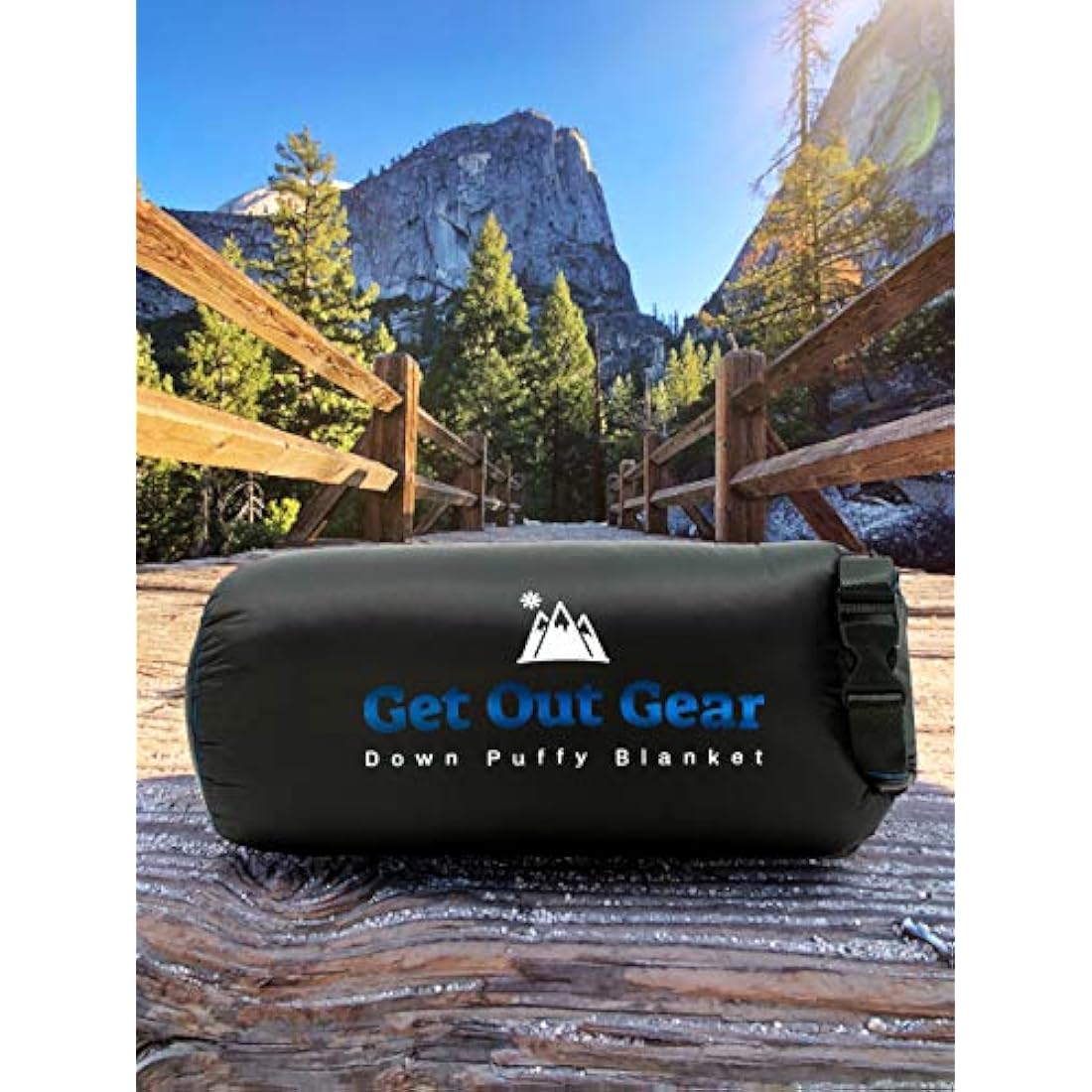 Get Out Gear Down Camping Blanket – 650 Fill Power Packable Outdoor Quilt