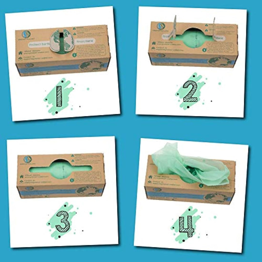 Greener Walker 6L Compostable Bin Liners | 150 Biodegradable Bags