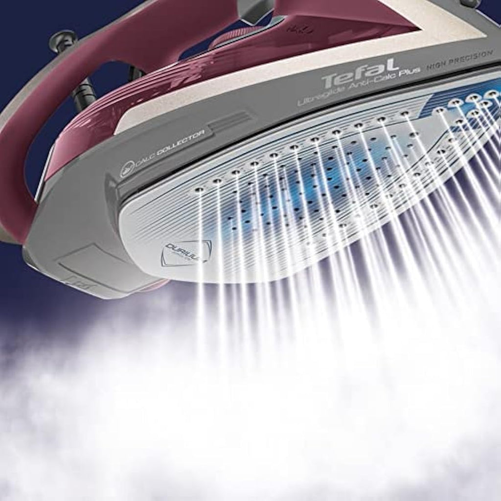 Tefal Ultraglide Steam Iron – 2800W Anti-Scale with Durilium Soleplate