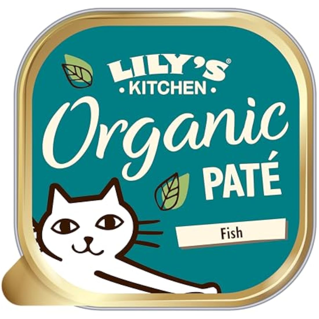 Lily's Kitchen Organic Fish Grain-Free Wet Cat Food Paté | 19 x 85g