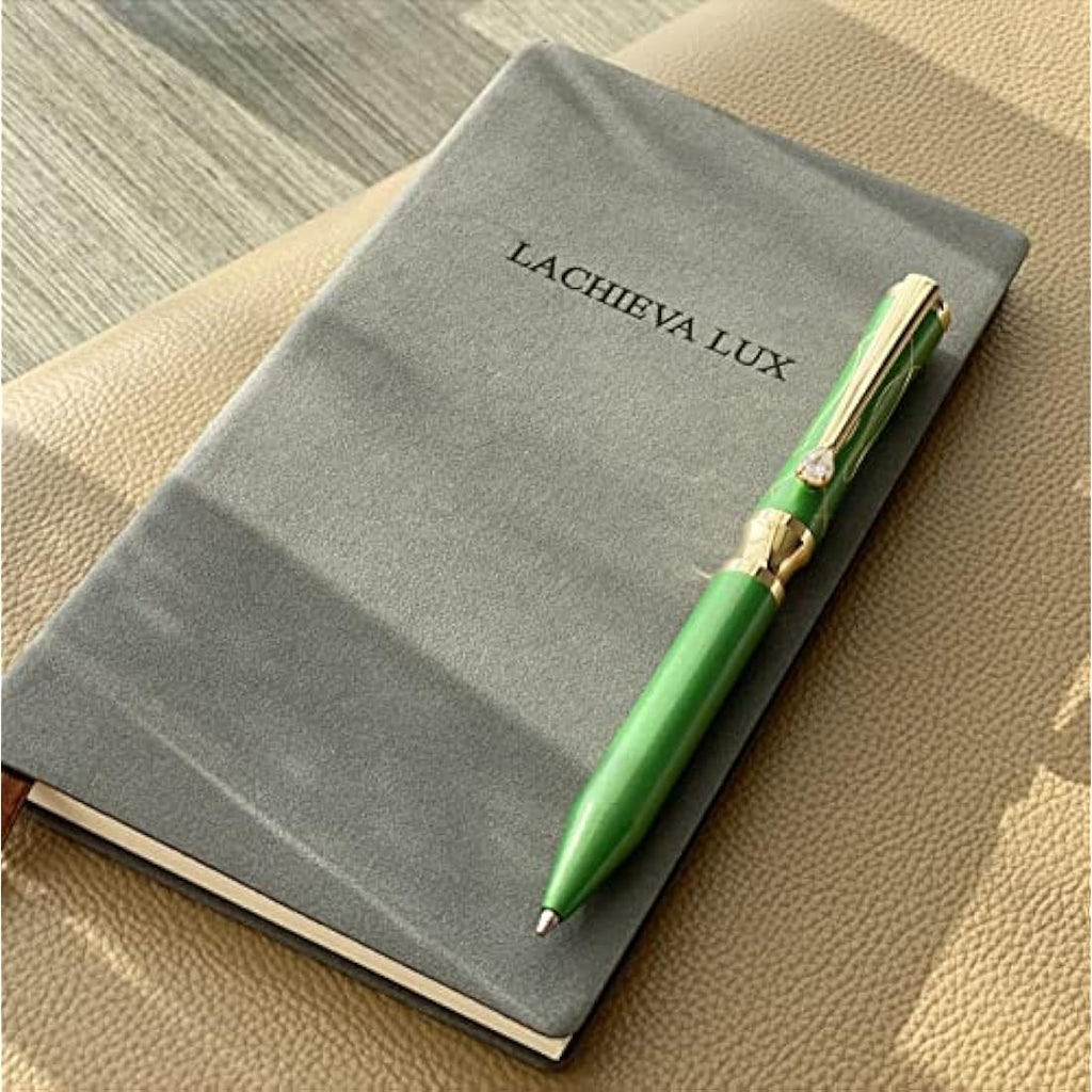 LACHIEVA LUX Executive Metal Ballpoint Pen with Schmidt Refills - Green