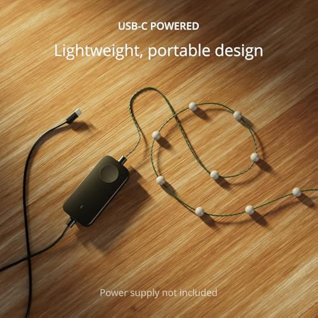 Twinkly Strings USB-C Pearls 200 LED RGB Multicolor Smart Lights