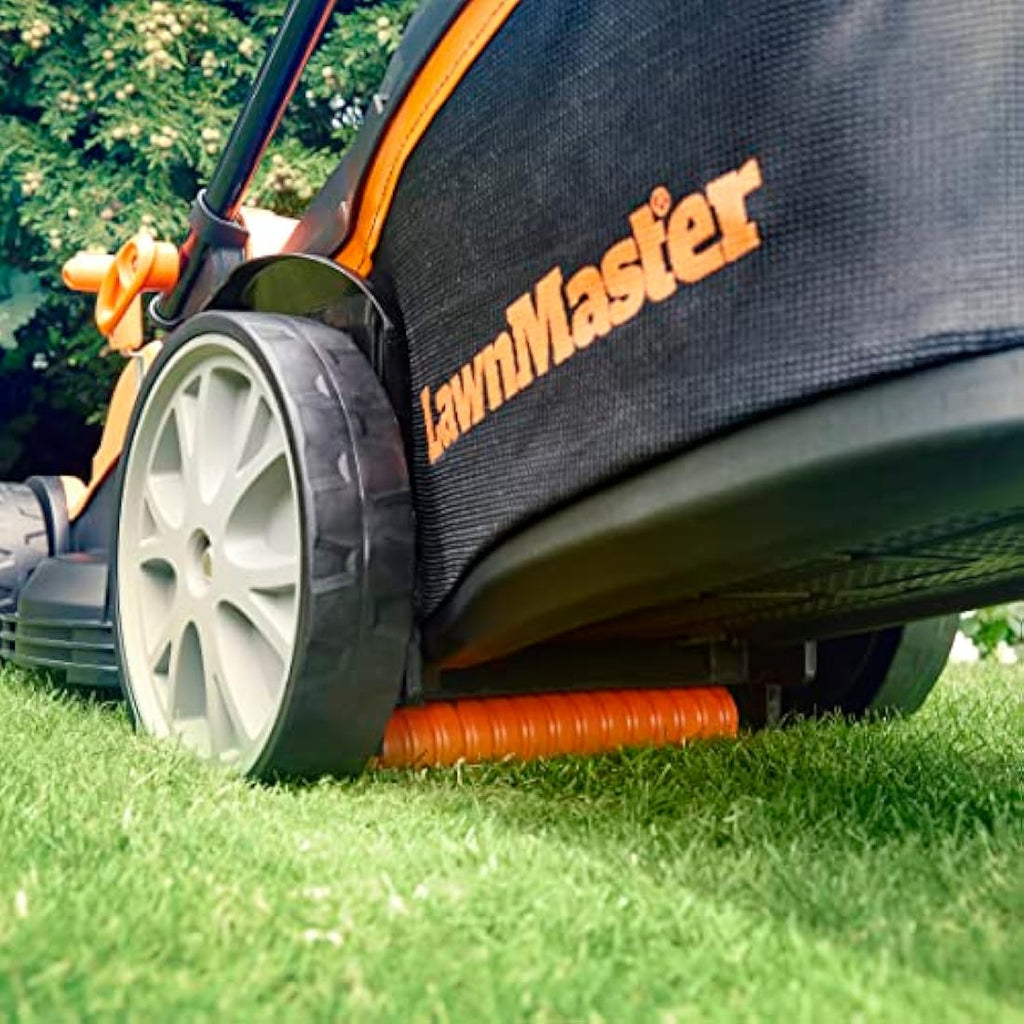 LawnMaster 1800W 40cm Electric Lawnmower & 350W Grass Trimmer Set