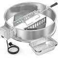 Onlyfire Stainless Steel Rotisserie Kit for Weber 22-inch Kettle Grills