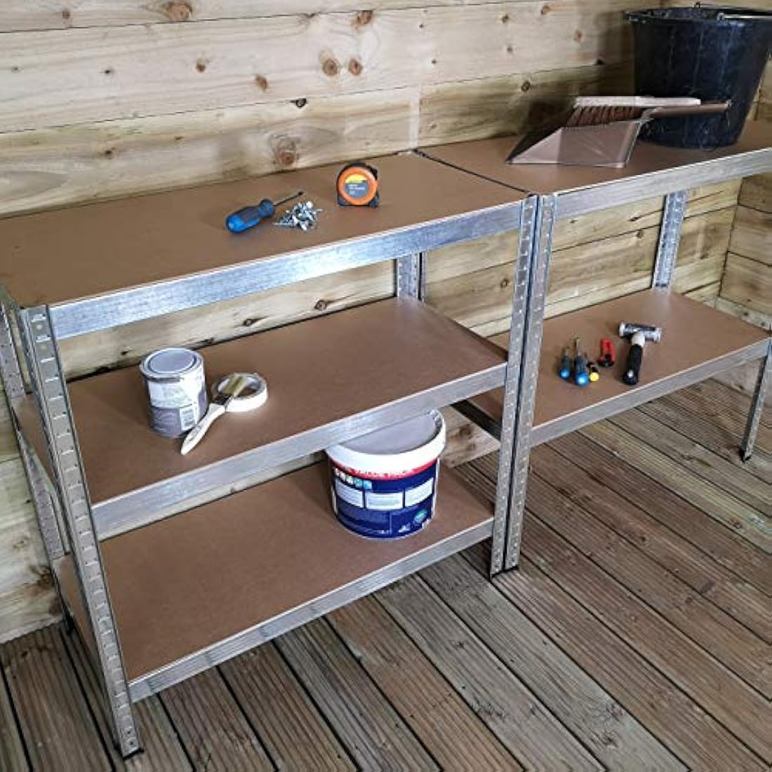 Samuel Alexander Heavy Duty Garage Shelving | 5 Tier Metal Racking Unit
