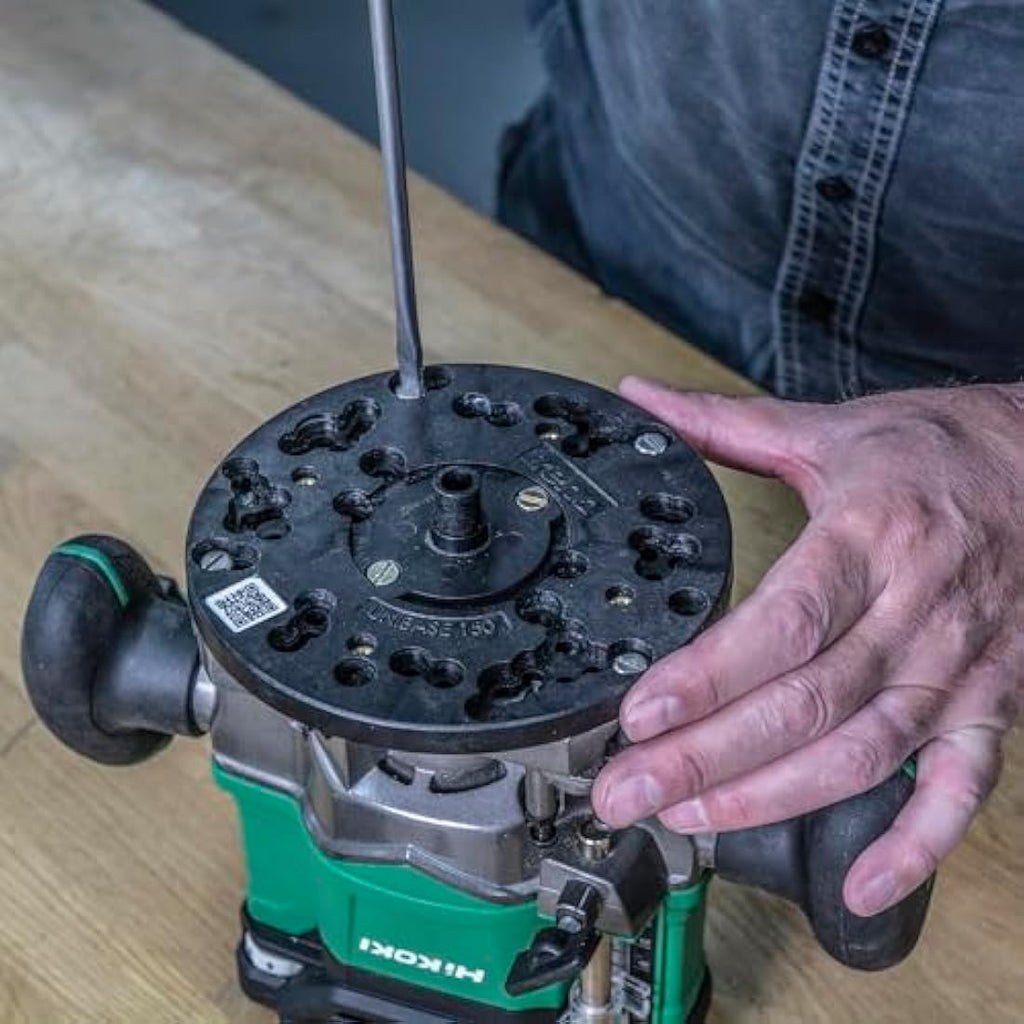 Trend Universal Plunge Router Sub-Base | 150mm Precision Guide Base