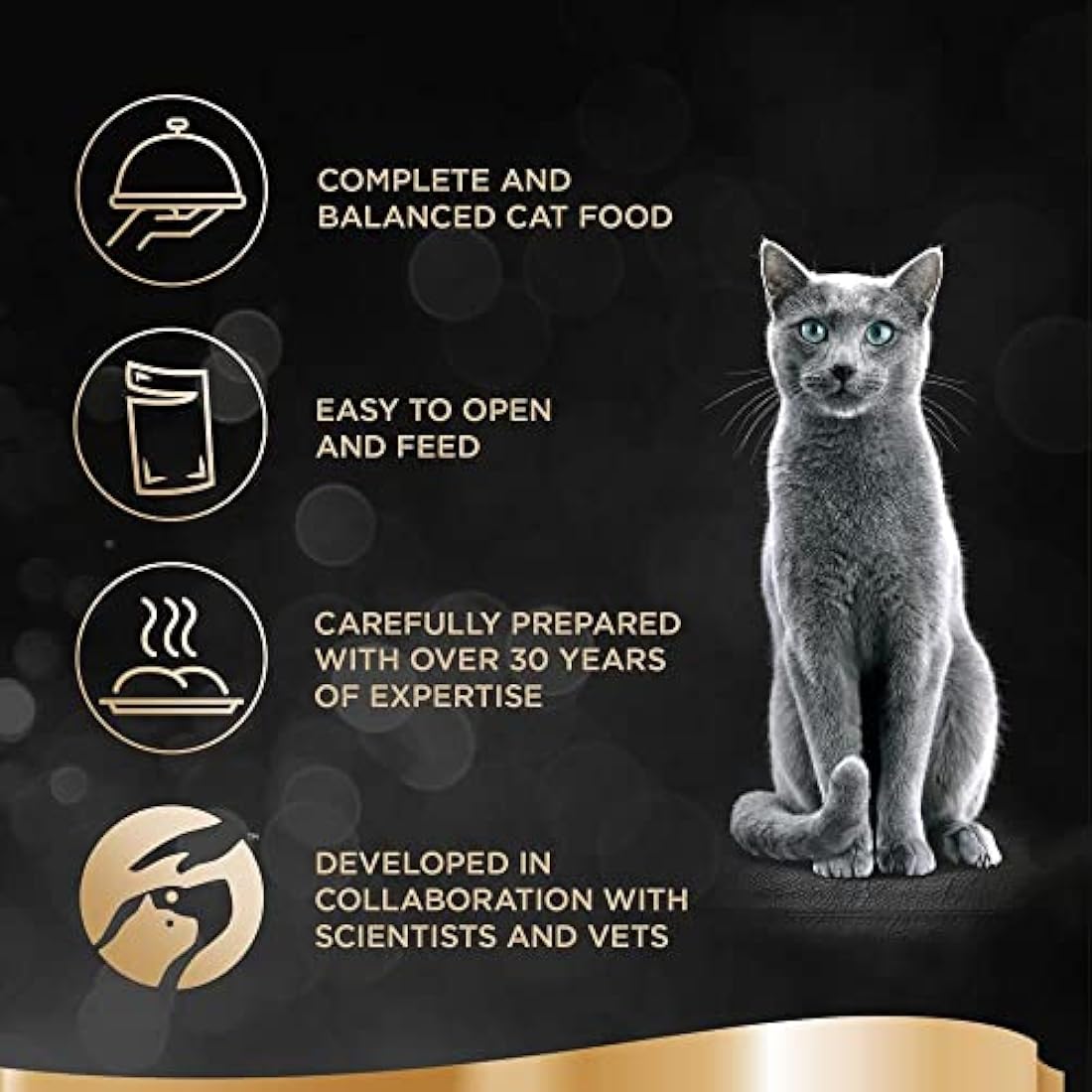 Sheba Wet Cat Food Pouches - Poultry Selection in Gravy - 72 x 85g
