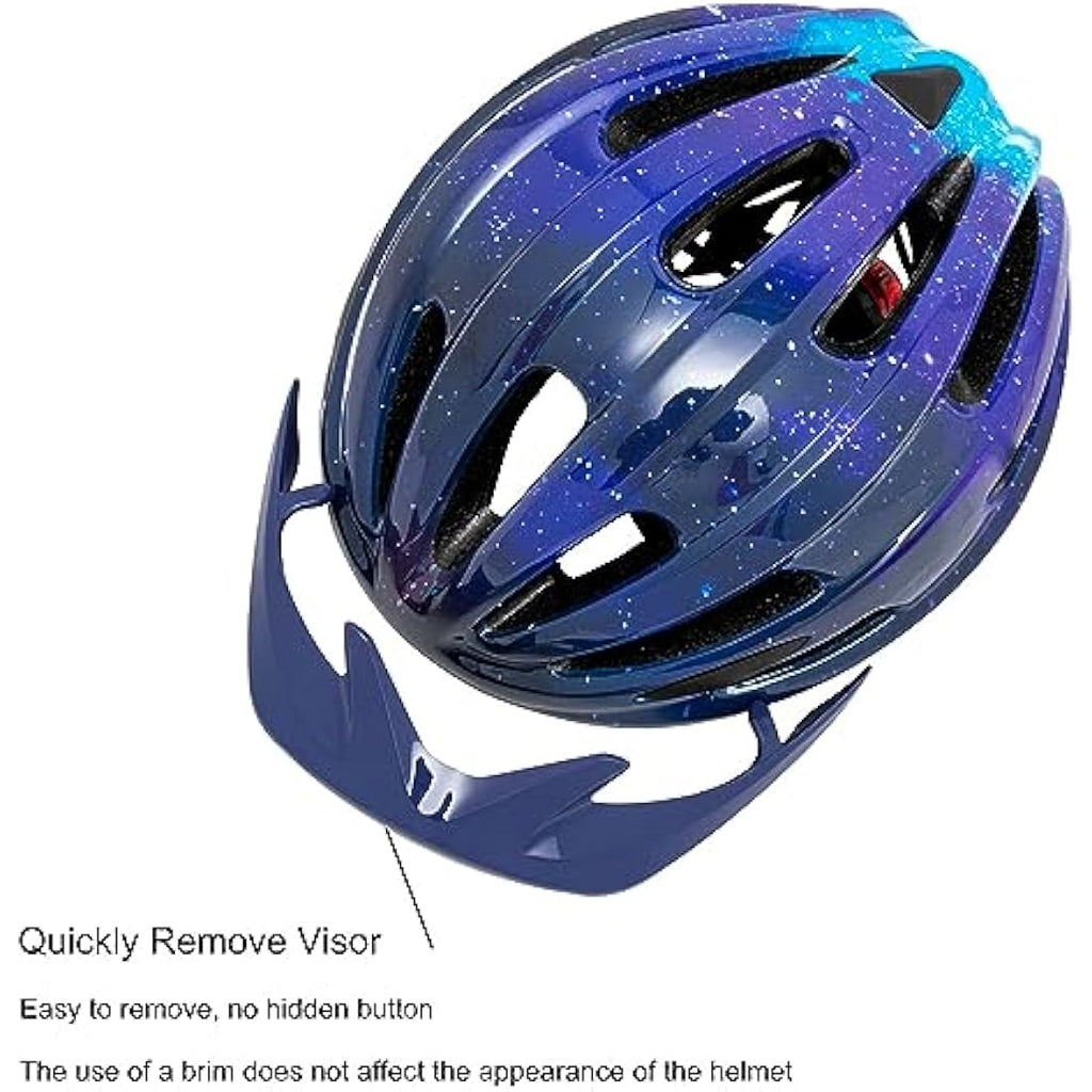 Jolof Store Kids Bike Helmet – LED Safety Light & Lightweight Design