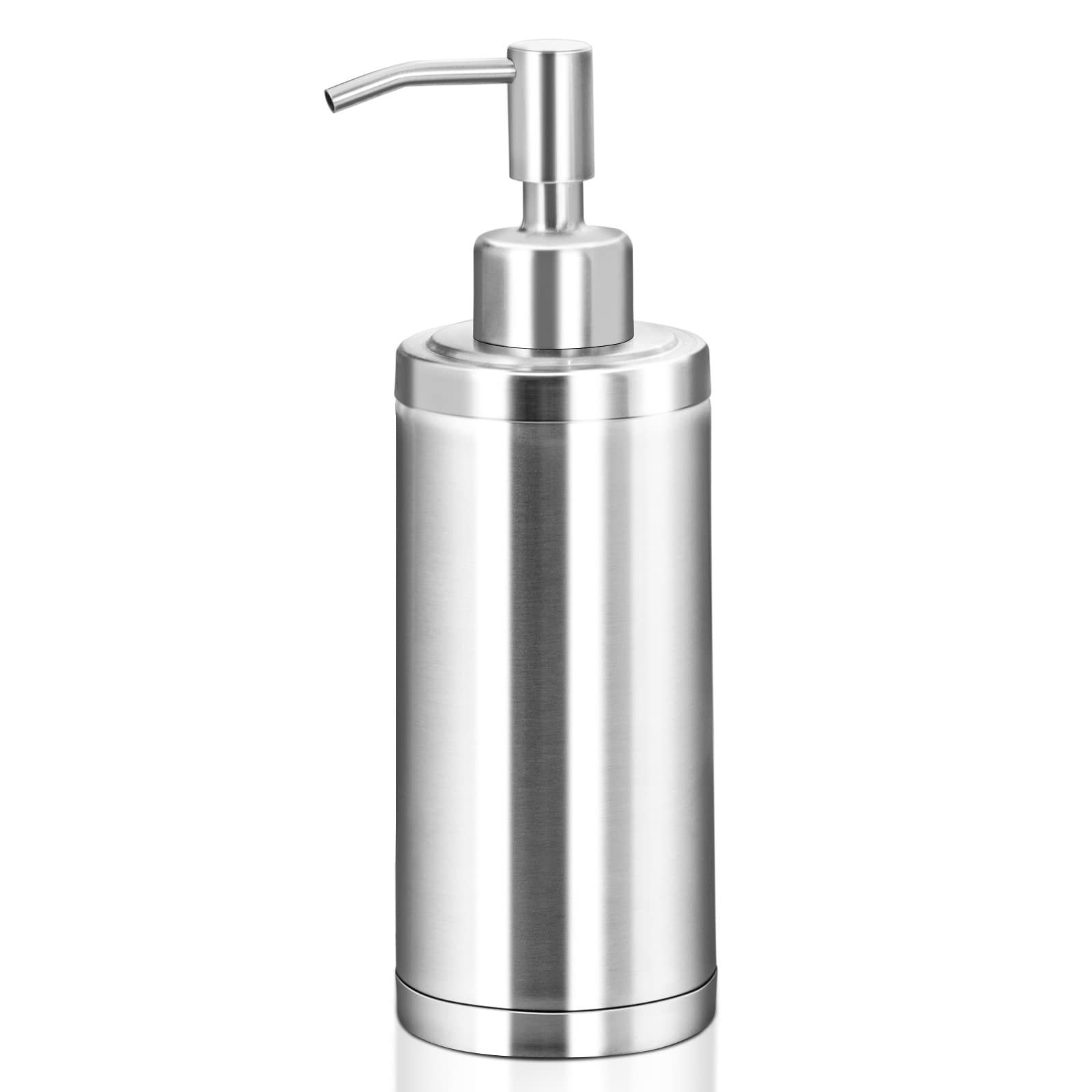 Tiilan Stainless Steel Hand Soap Dispenser | Brushed Nickel - 300ml
