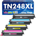 TN248XL Compatible Toner Cartridge 4-Pack for Brother MFC-L3760CDW | With Chip