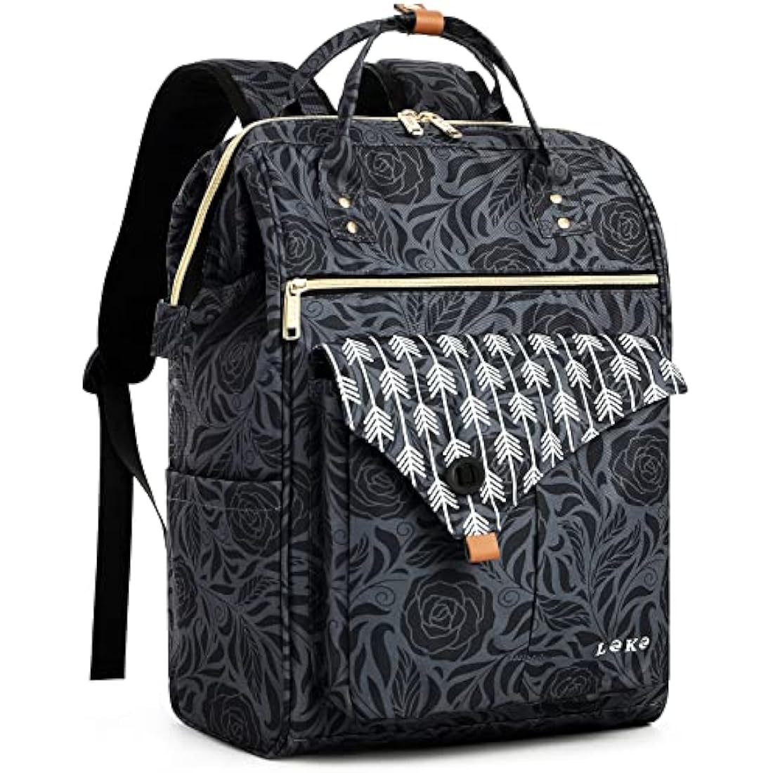 Lekesky 15.6 Inch Laptop Backpack | Waterproof Anti-Theft Travel Bag