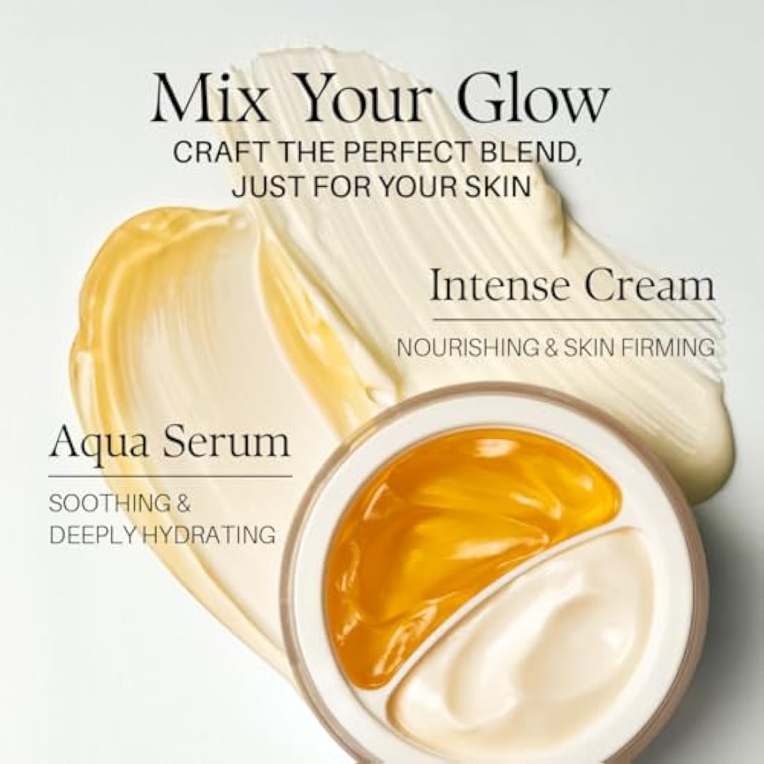 d'alba White Truffle Double Serum & Cream | Vegan Firming Face Moisturizer