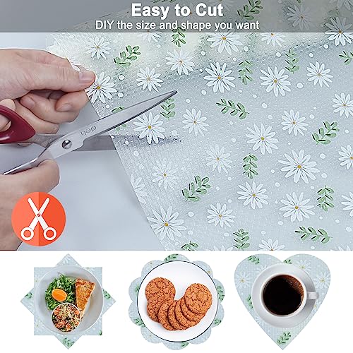 KIMCHOMERSE Non-Adhesive Shelf Liner – Waterproof EVA Drawer Mat, 60x500cm