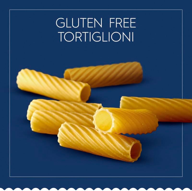Barilla Gluten Free Tortiglioni Pasta – Corn & Rice, 14 x 400g Bulk