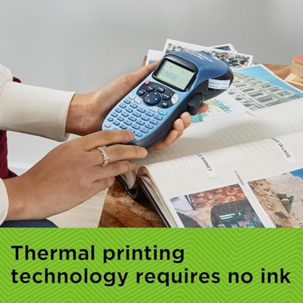 Dymo LetraTag LT-100H Handheld Label Maker | Thermal Printer | Blue