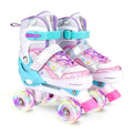 Runcinds Toddler Roller Skates | Adjustable 4-Size with Light Up Wheels