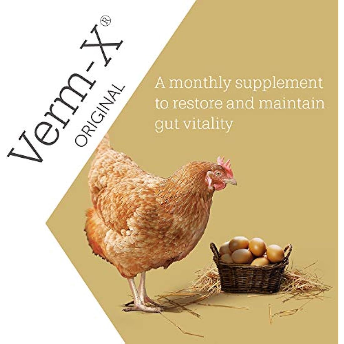 Verm-X Natural Poultry Liquid – Intestinal Hygiene & Gut Health - 500ml