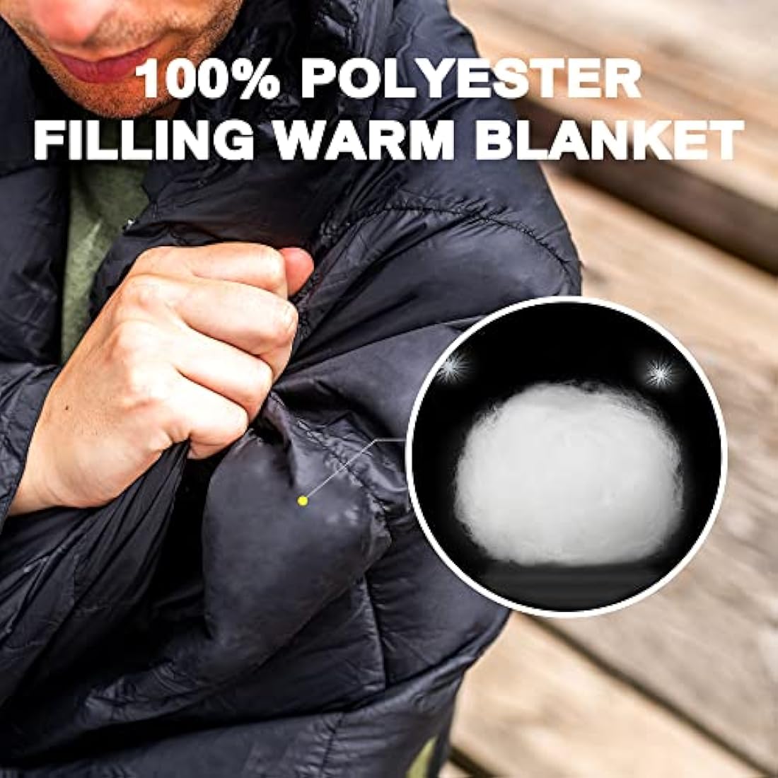 4Monster Packable Camping Blanket – Insulated Waterproof Outdoor Quilt
