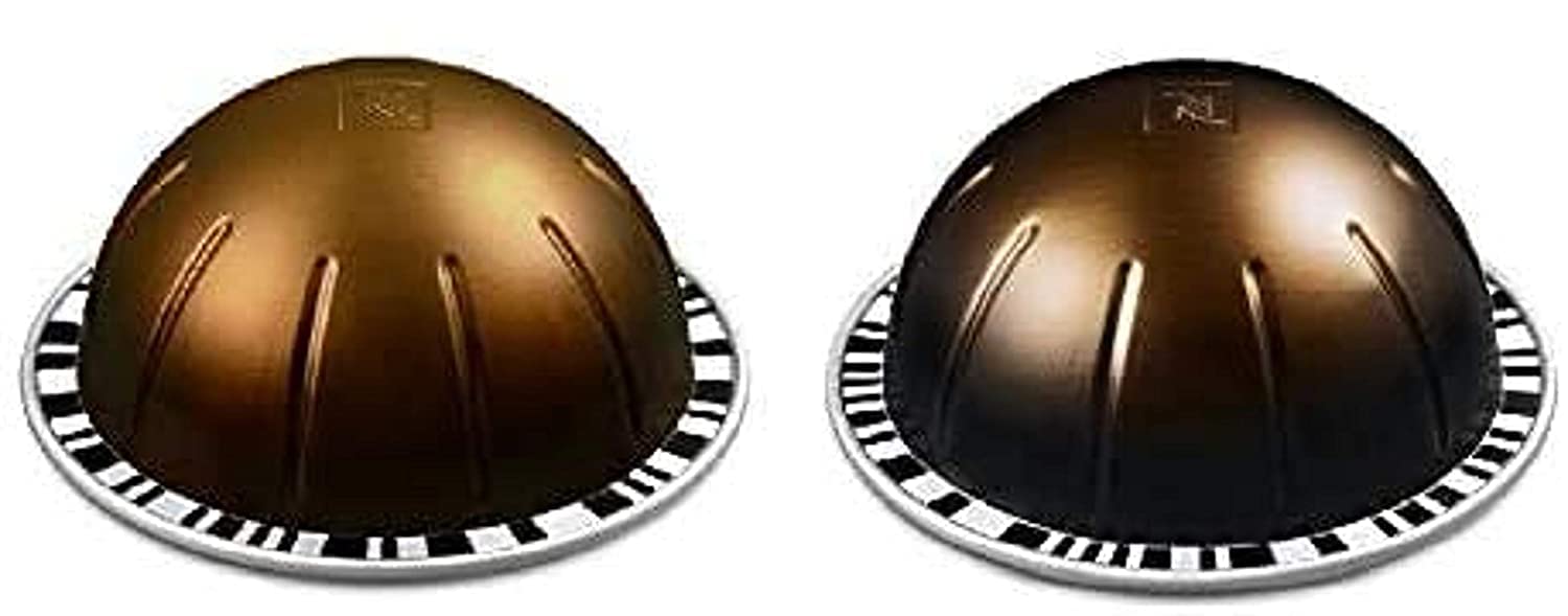 Nespresso Vertuo Double Espresso Chiaro & Scuro Coffee Pods - 20 Count