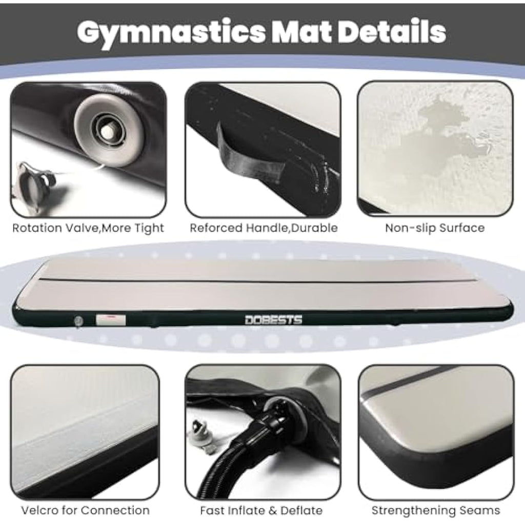 Inflatable Gymnastics Air Mat – Waterproof Tumble Track