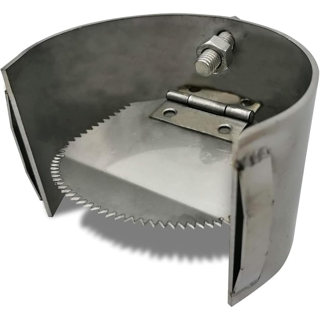 Jolof Store Rat Blocker for 4 Inch Drains | Stainless Steel Sewer Flap