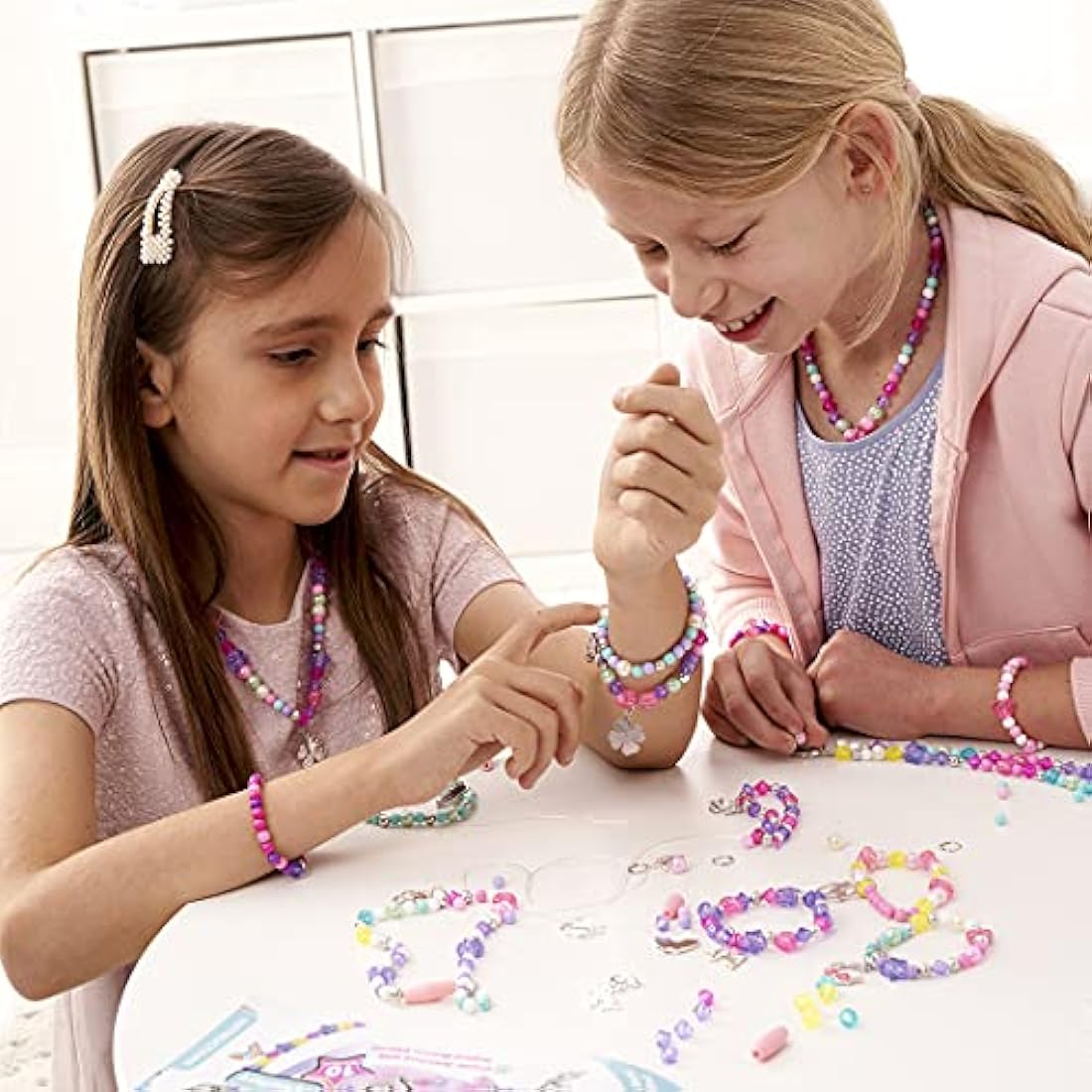 Jolof Store Unicorn Charm Jewellery Kit – DIY Bracelet & Necklace Set