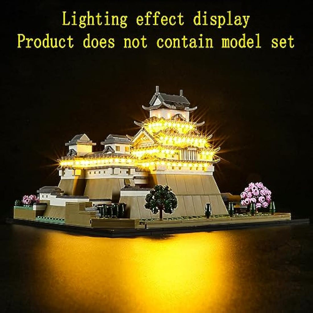 GEAMENT LED Light Kit for LEGO Himeji Castle 21060 - Lighting Set