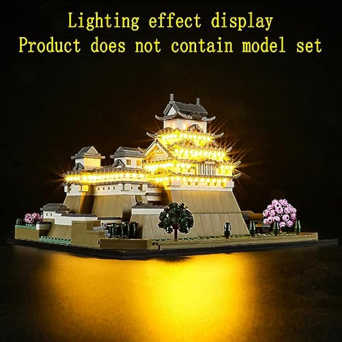 GEAMENT LED Light Kit for LEGO Himeji Castle 21060 - Lighting Set
