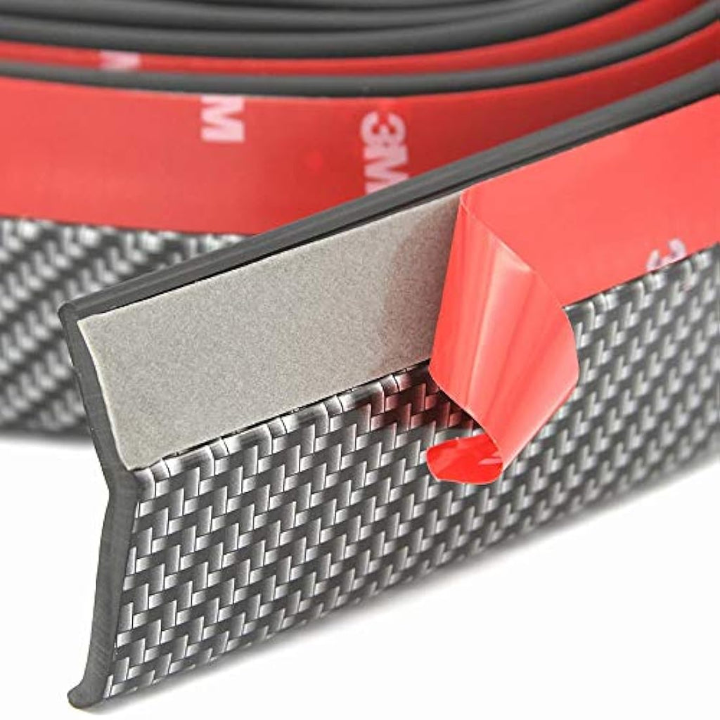 Universal Front Bumper Lip Spoiler – 2.5M Car Splitter Strip