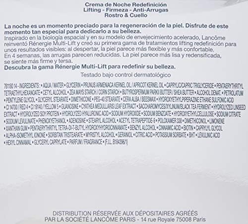 Lancome Rénergie Multi-Lift Firming and Anti-Aging Face Moisturizer