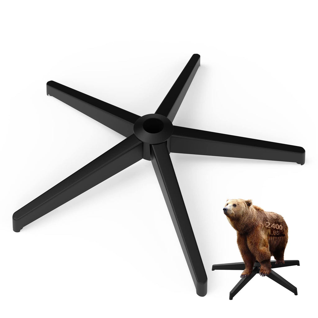Mastery Mart 28" Heavy Duty Office Chair Base Replacement | 2500 lbs