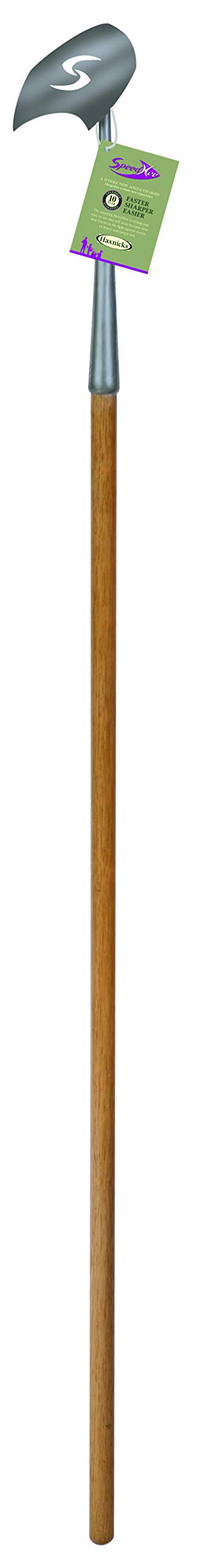 Haxnicks Speed Hoe – Stainless Steel Garden Weeding Tool, 1.7m