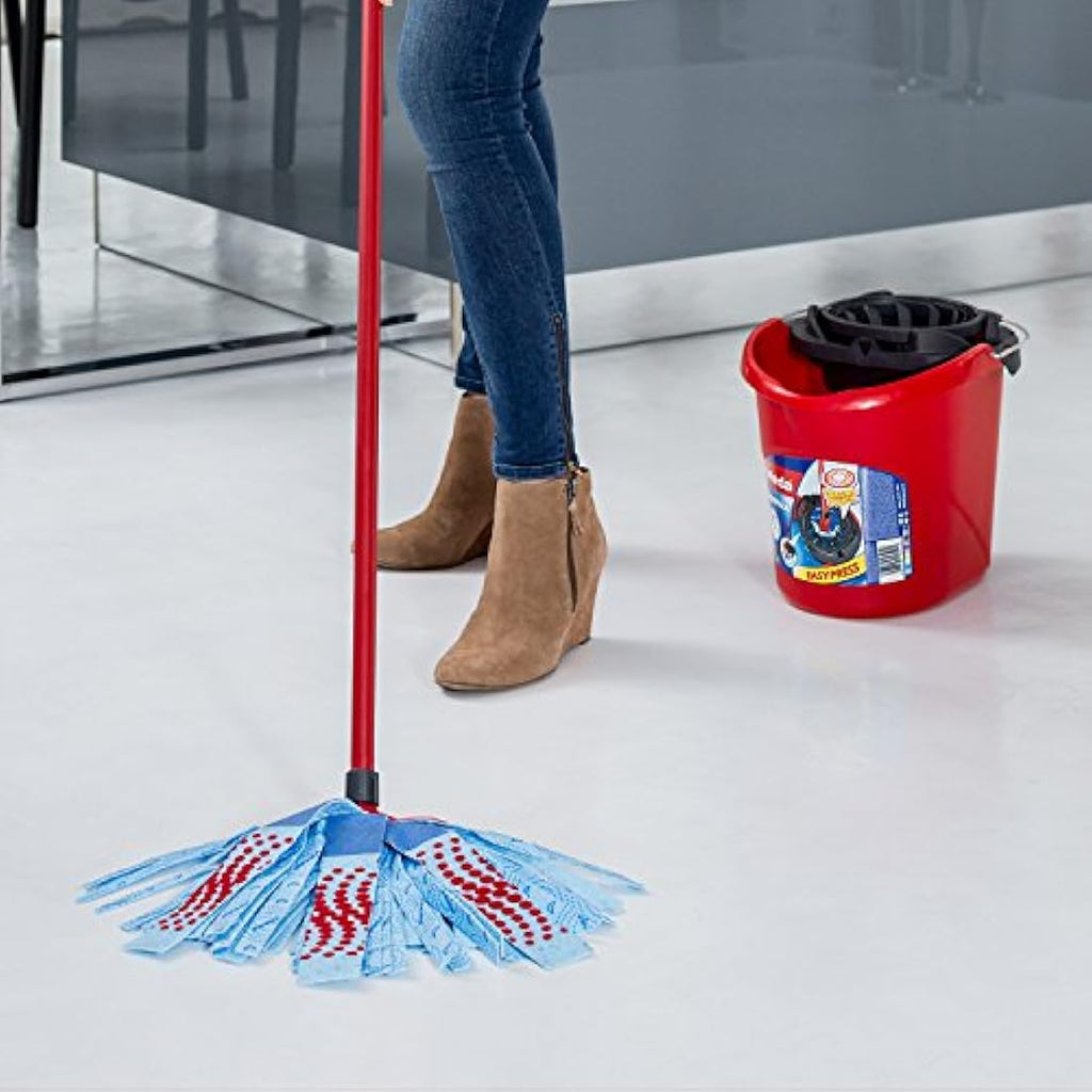 Vileda SuperMocio 3 Action XL Mop and Bucket Set with Extra Refill