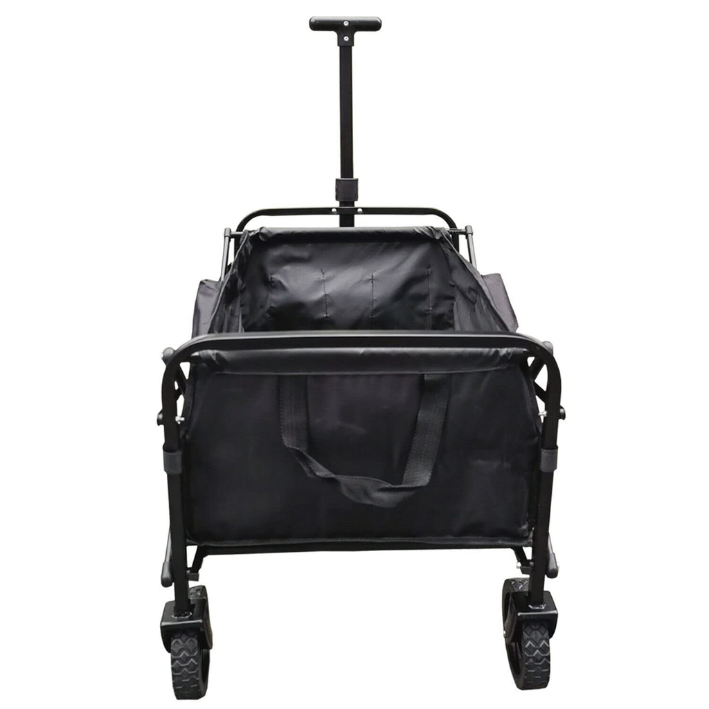 Heavy Duty Folding Garden Wagon – 100kg Capacity Trolley