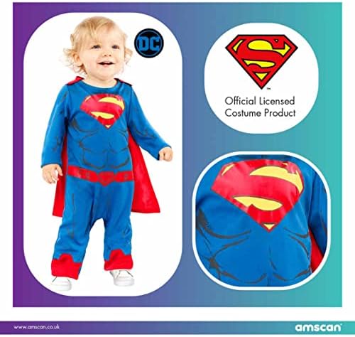 Superman Boys Superhero Fancy Dress Costume | Warner Bros Licensed