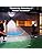 Wondlumi Outdoor Wall Light with PIR Motion Sensor - Black IP44